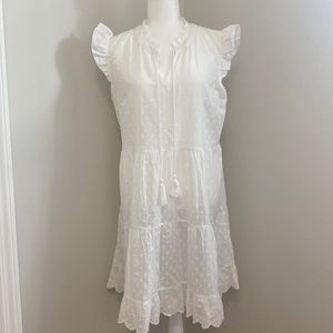 Ruffle Sleeve Beach Dress